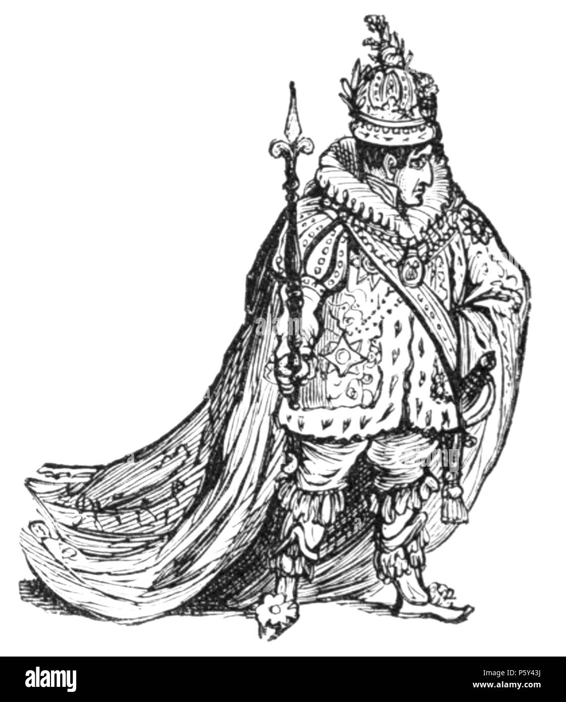 515 Inglese macchiettisti, 1893 - Gillray Boney 5 Foto Stock