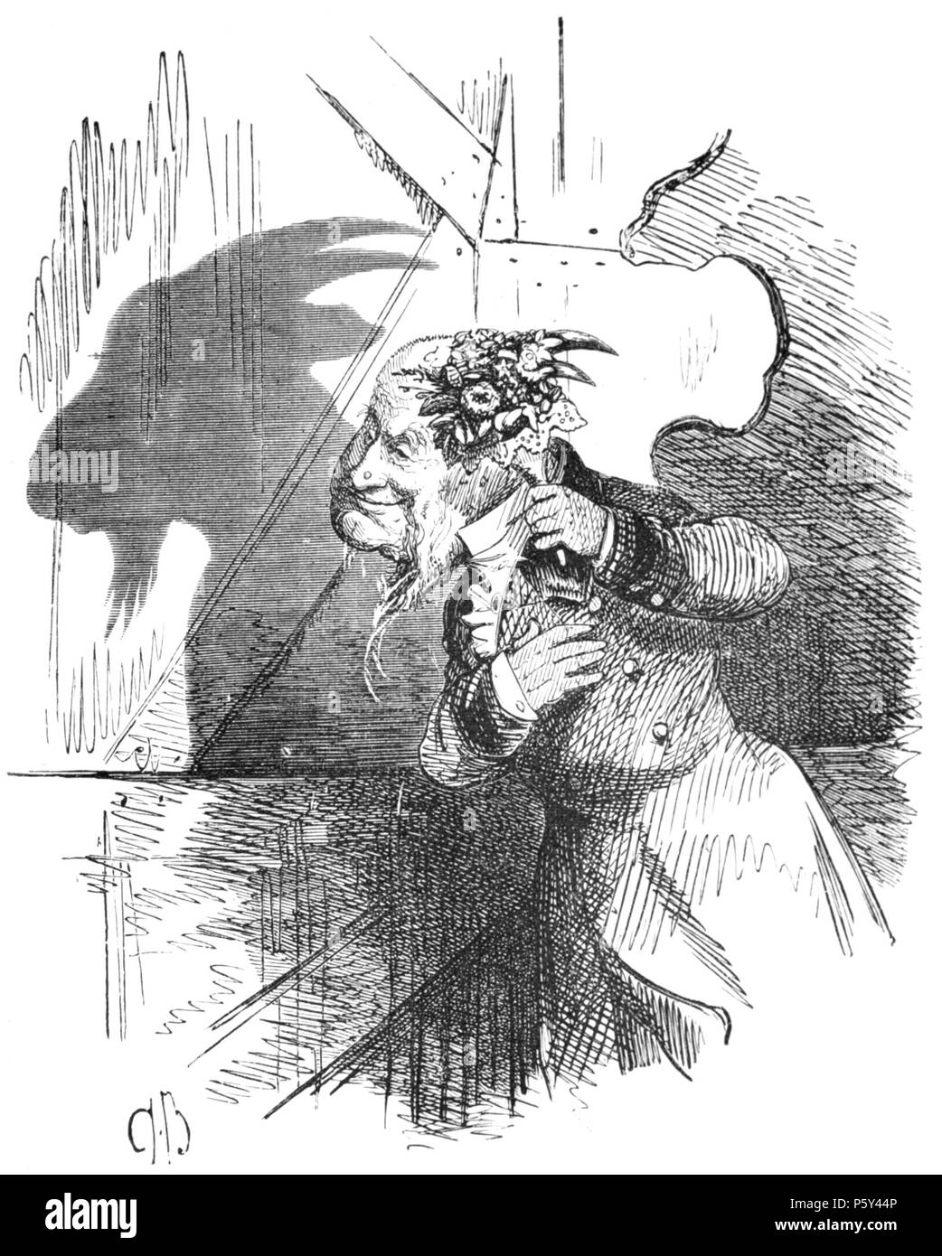 515 Inglese macchiettisti, 1893 - vecchio abbastanza per conoscere meglio Foto Stock