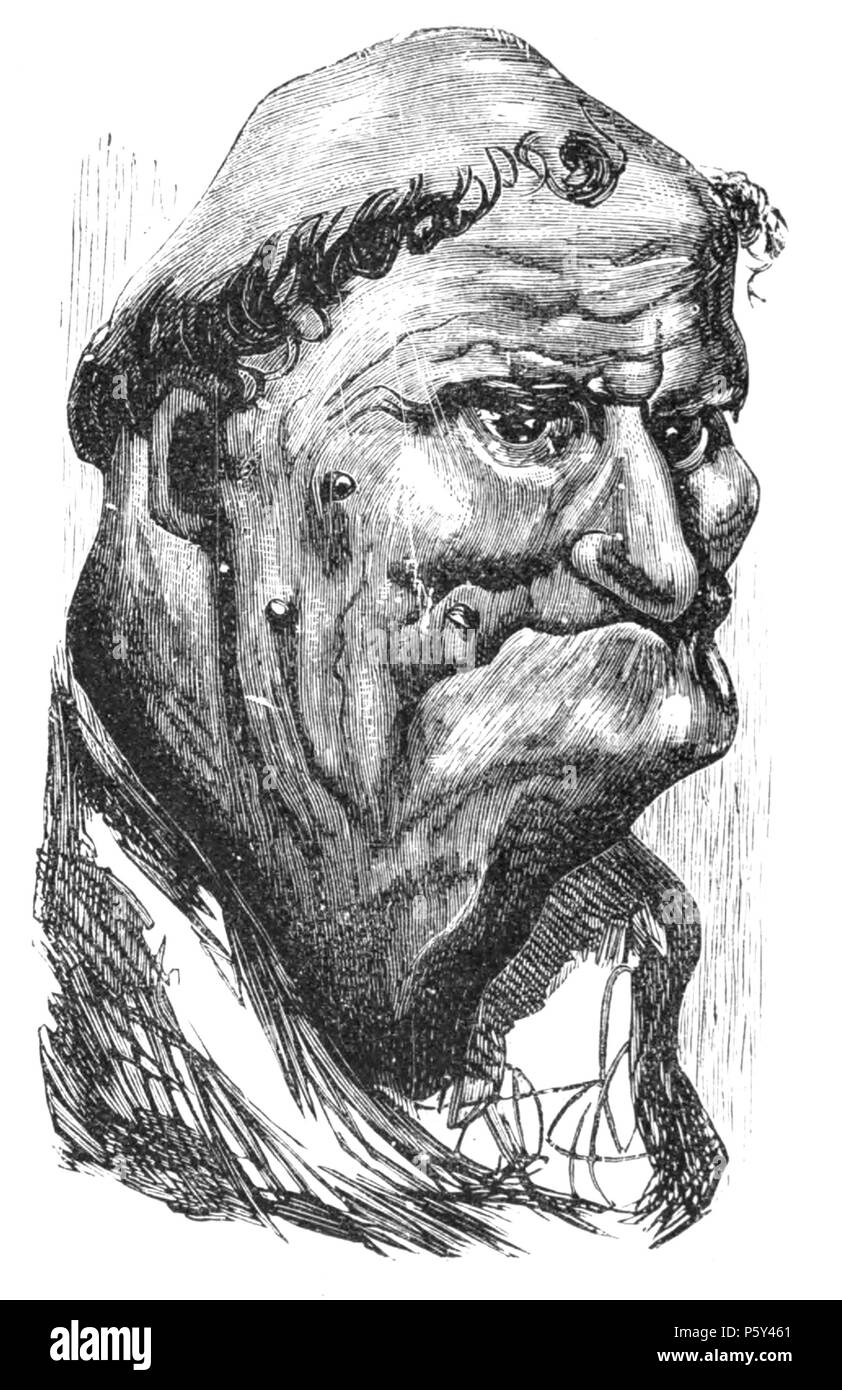 515 Inglese macchiettisti, 1893 - L'Abbott della Marmoustiers Foto Stock