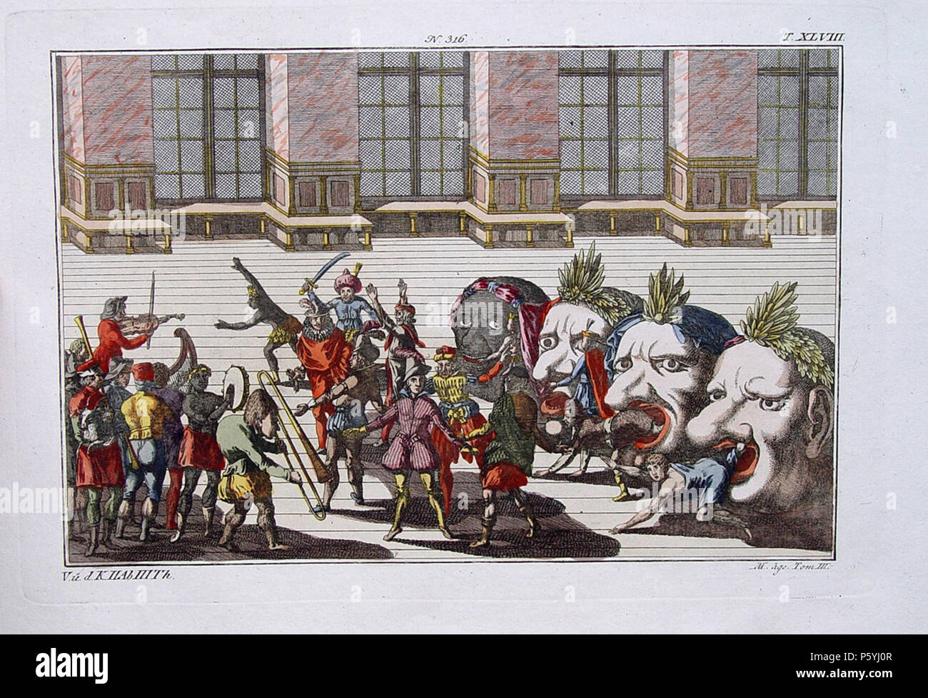 507 Emblêmes en usage dans les dei caroselli Foto Stock