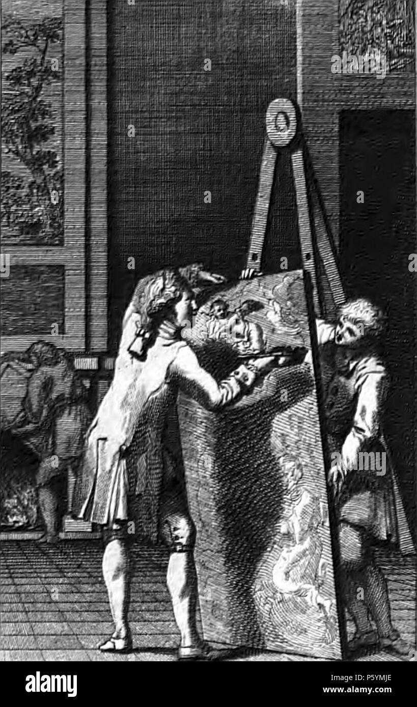 Inglese: pittura ad encausto Italiano: Pittura un dell'encausto 1787. N/A 513 dell'encausto Foto Stock