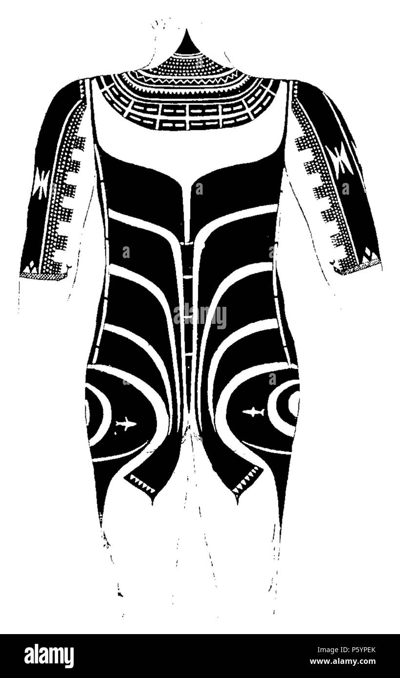 400 D243- homme tatoué de mogemok (DOS). -L1-CH4 Foto Stock