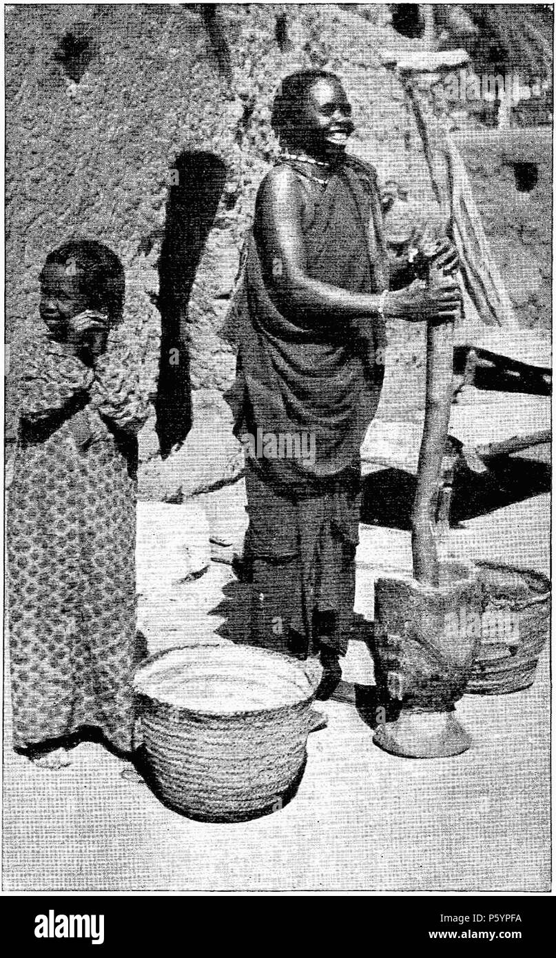 400 D245-négresse des dintorni de khartum.-L2-CH7 Foto Stock