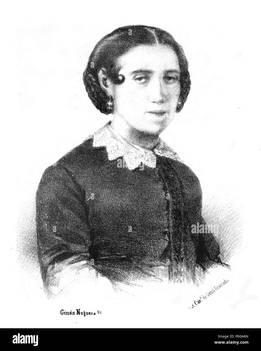516 Enriqueta Lozano(1829-1895) Foto Stock