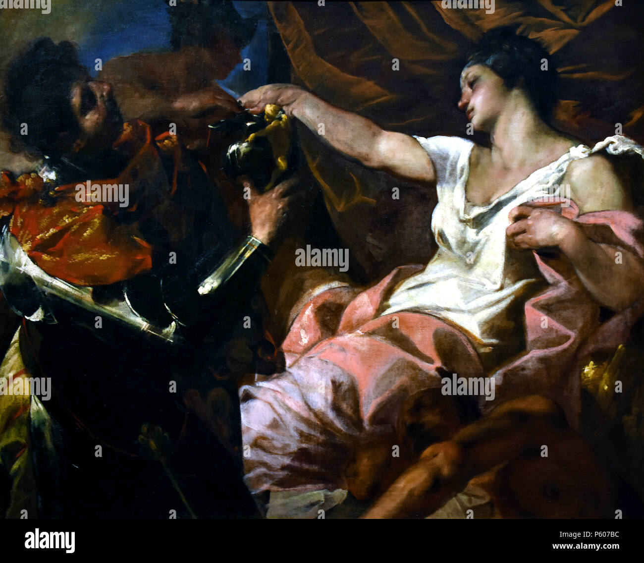 Scena mitologica FRANCESCO MAFFEI (Vicenza, 1605 - Padova, 1660) Italia, italiano Foto Stock