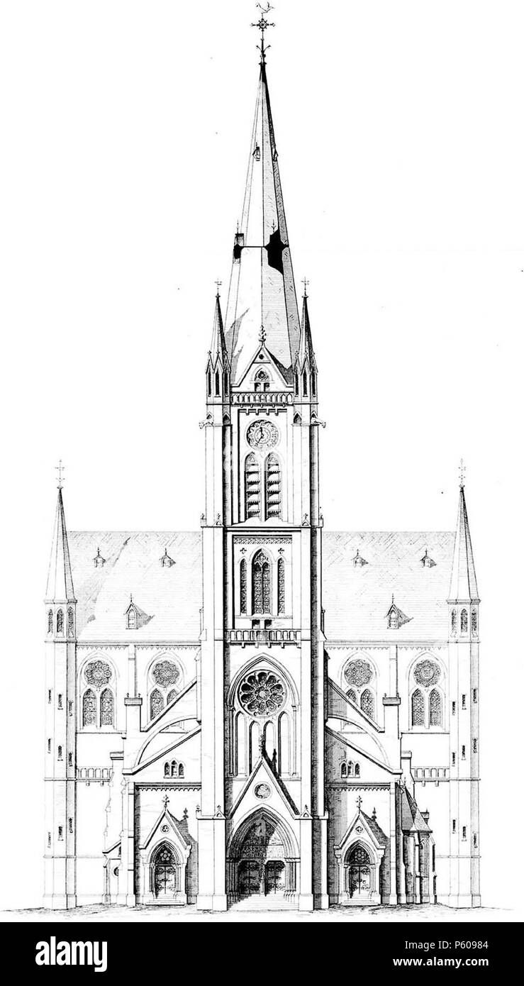 N/A. Nederlands: R.K. kerk van de Heilige Antonius (Bosjeskerk), Rotterdam, voorgevel. 21 maart 1867 (eerstesteenlegging), 14 oktober 1869 (inwijding), 1940 (verwoesting). circa 1866. Evert Margry (1841-1891) nomi alternativi Everardus Joannes Margry Descrizione architetto olandese Data di nascita e morte 28 Dicembre 1841 8 Agosto 1891 Luogo di nascita e morte Harderwijk Rotterdam posizione Lavoro Amsterdam (1863), Rotterdam (1866-1891) Autorità di controllo : Q2417607 VIAF:286826603 ISNI:0000 0003 9276 6304 BPN:35181809 RKD:272724 Koninklijke:352866691 537 Evert Margry Bosjeskerk Rotterdam 01 Foto Stock