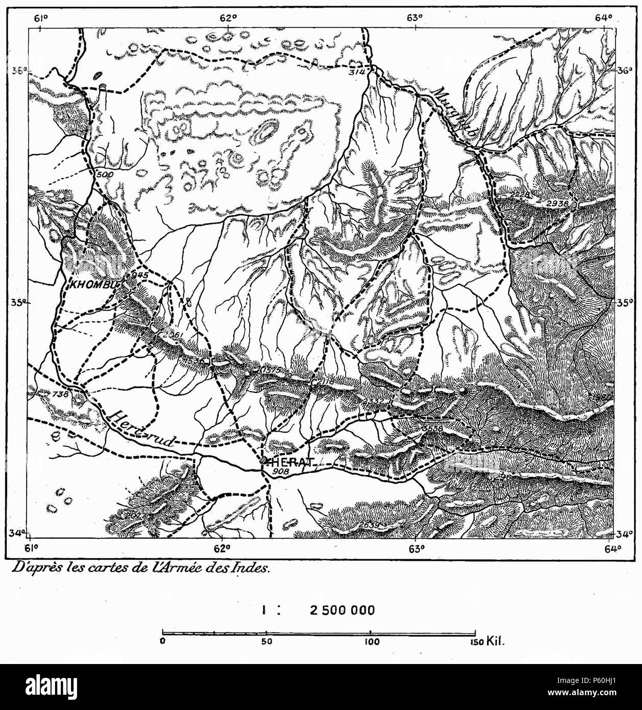 402 D419- Brèches de Herat. -L2-CH 1 Foto Stock