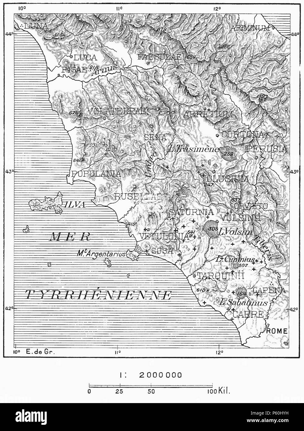 403 D447-Etrurie.-L2-Ch10 Foto Stock