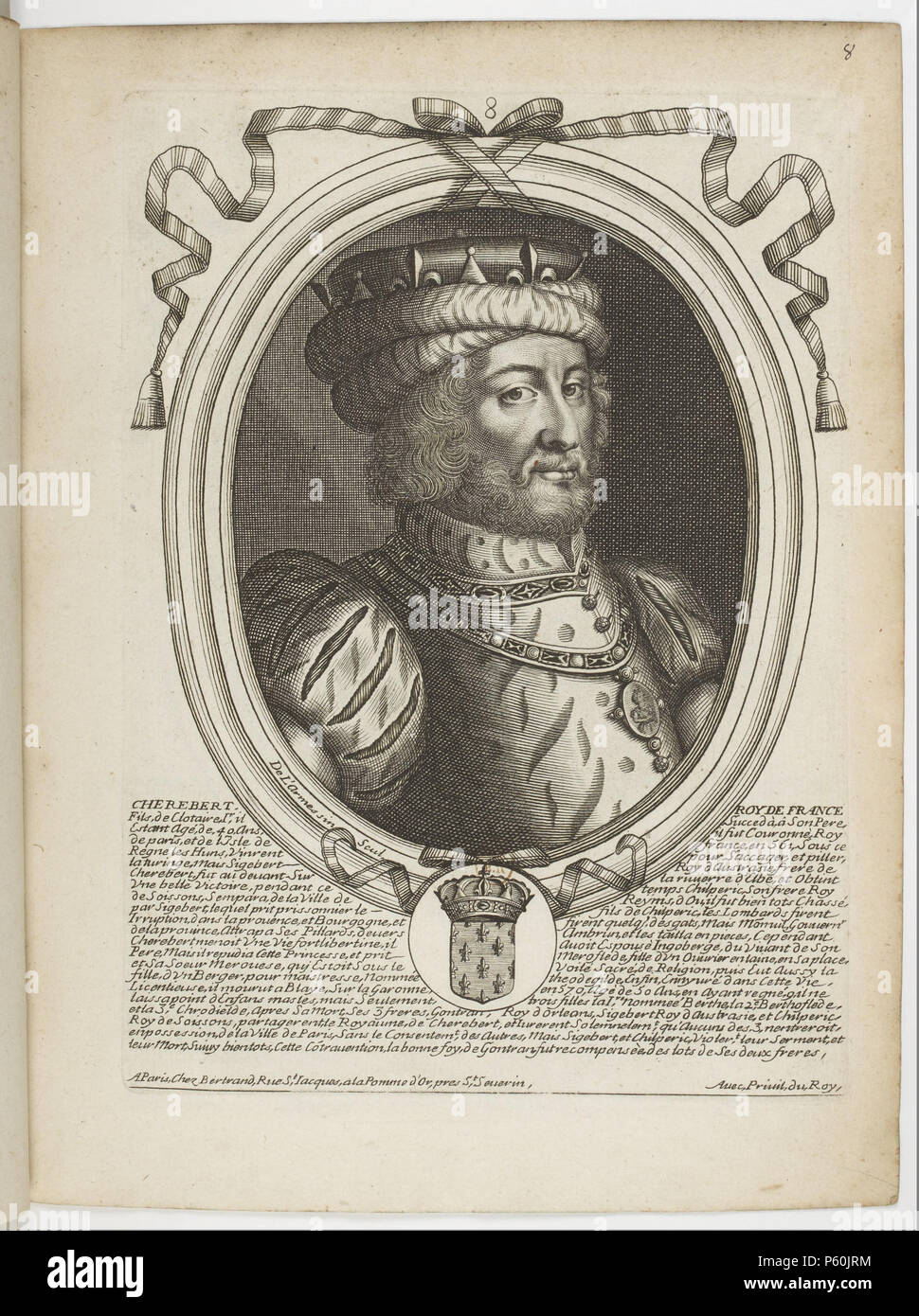 N/A. Français : Les augustes représentations de tous les Rois de France, depuis Pharamond jusqu'à Louis XIV,... avec onu abrégé historique sous chacun, contenant leurs naissances, inclinazioni et azioni plus remarquables pendant leurs règnes . 1690. Nicolas de Larmessin (1632-1694) nomi alternativi di Nicolas de Larmessin, Nicolas Ier de Larmessin Descrizione incisore francese, editor e printseller Data di nascita e morte 1632 1694 Luogo di nascita e morte Parigi Parigi sede di lavoro Parigi competente controllo : Q16666497 VIAF:95825858 ISNI:0000 0001 2282 7808 ULAN:500023451 BNE:XX855743 Kult Foto Stock