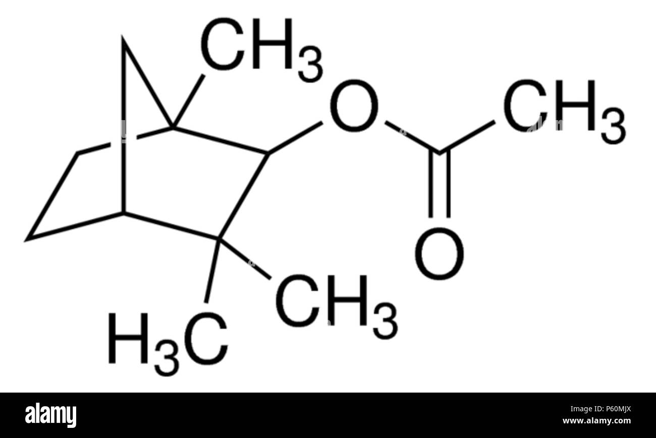 552 Fenchyl acetato Foto Stock