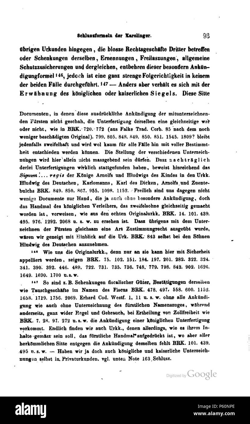 N/A. Abdruck des Friedens von Nimwegen 1679 . 1679. Leopoldo II, Ludwig XIV 556 Ficker Reichskanzler 103 Foto Stock