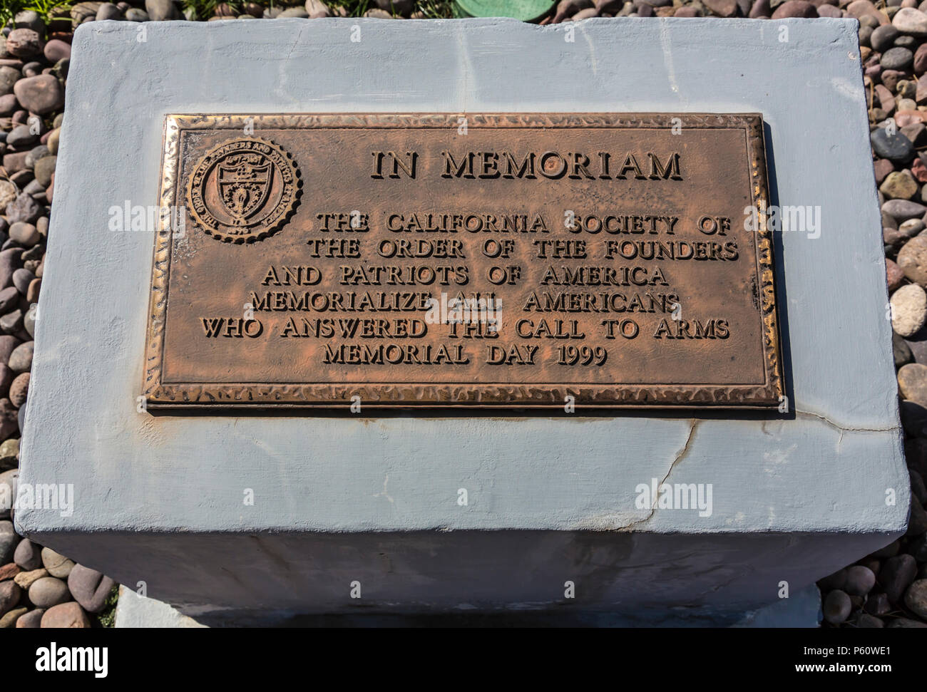 Veterans Memorial, fort rosecrans, point loma, ca us Foto Stock