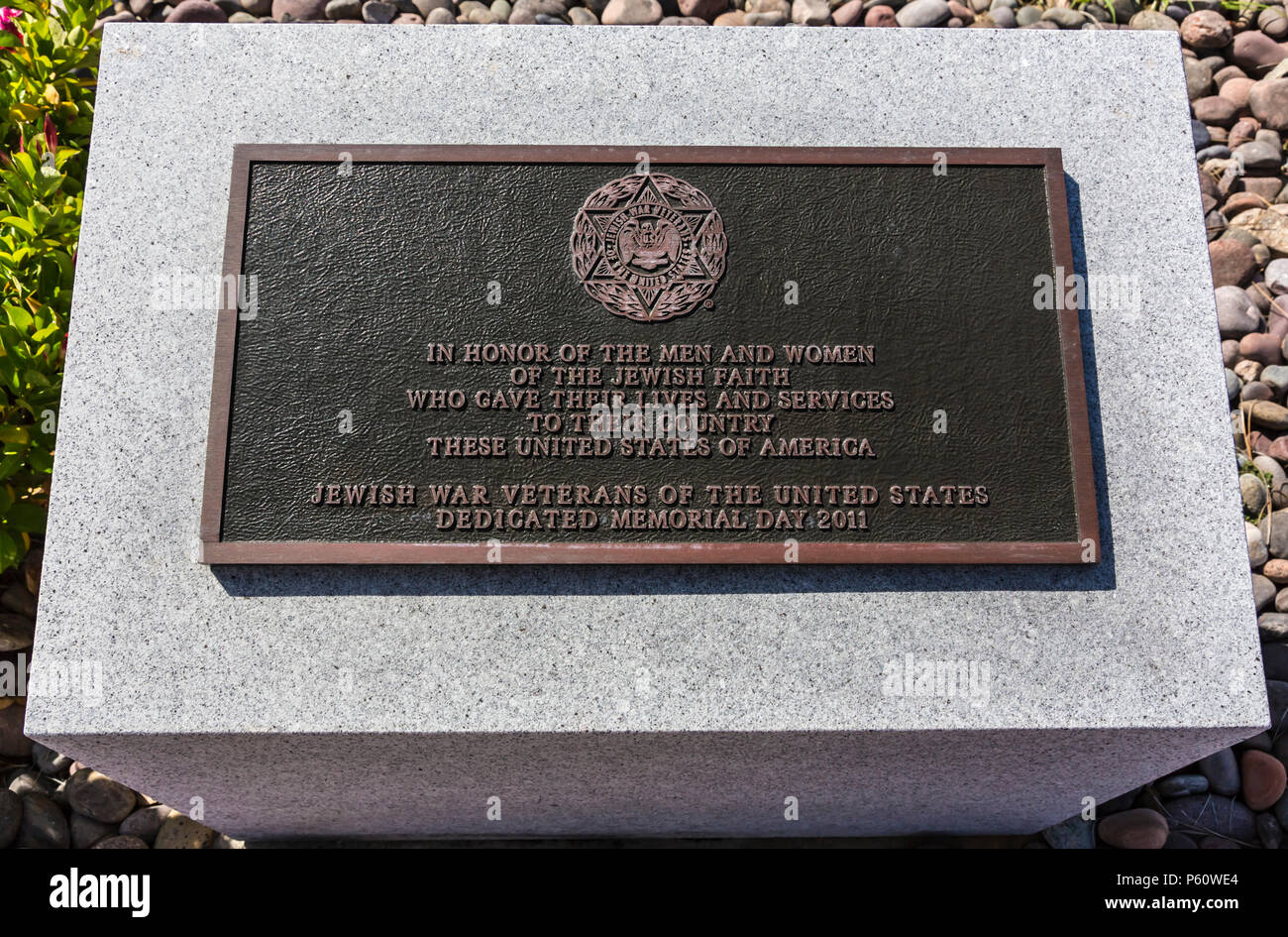 Veterans Memorial, fort rosecrans, point loma, ca us Foto Stock
