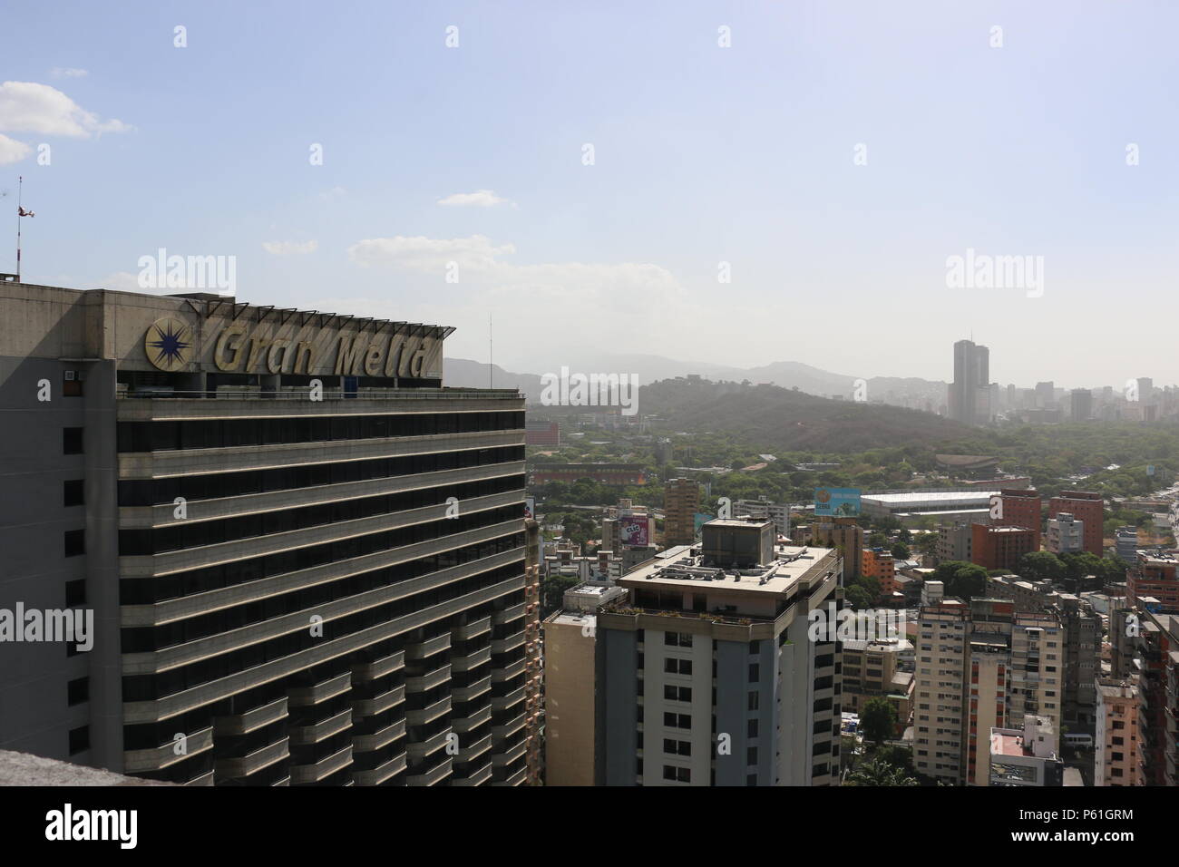 Sabana Grande Caracas Venezuela Architettura, Marcos Kirschstein e Vicente Quintero. Sabana Grande Caracas Shopping Foto Stock
