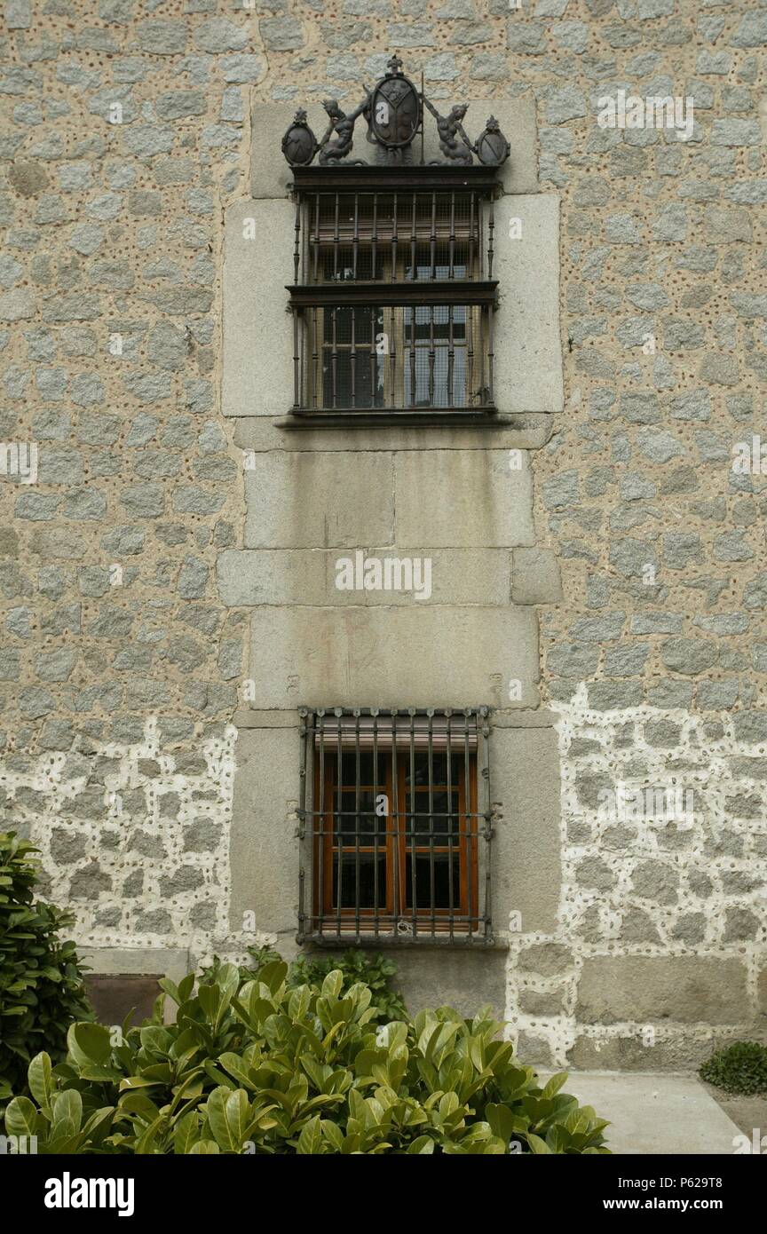 CAPILLA DE MOSEN RUBI De Bracamonte. FUNDACION de Doña Maria Herrera. DETALLES. Foto Stock