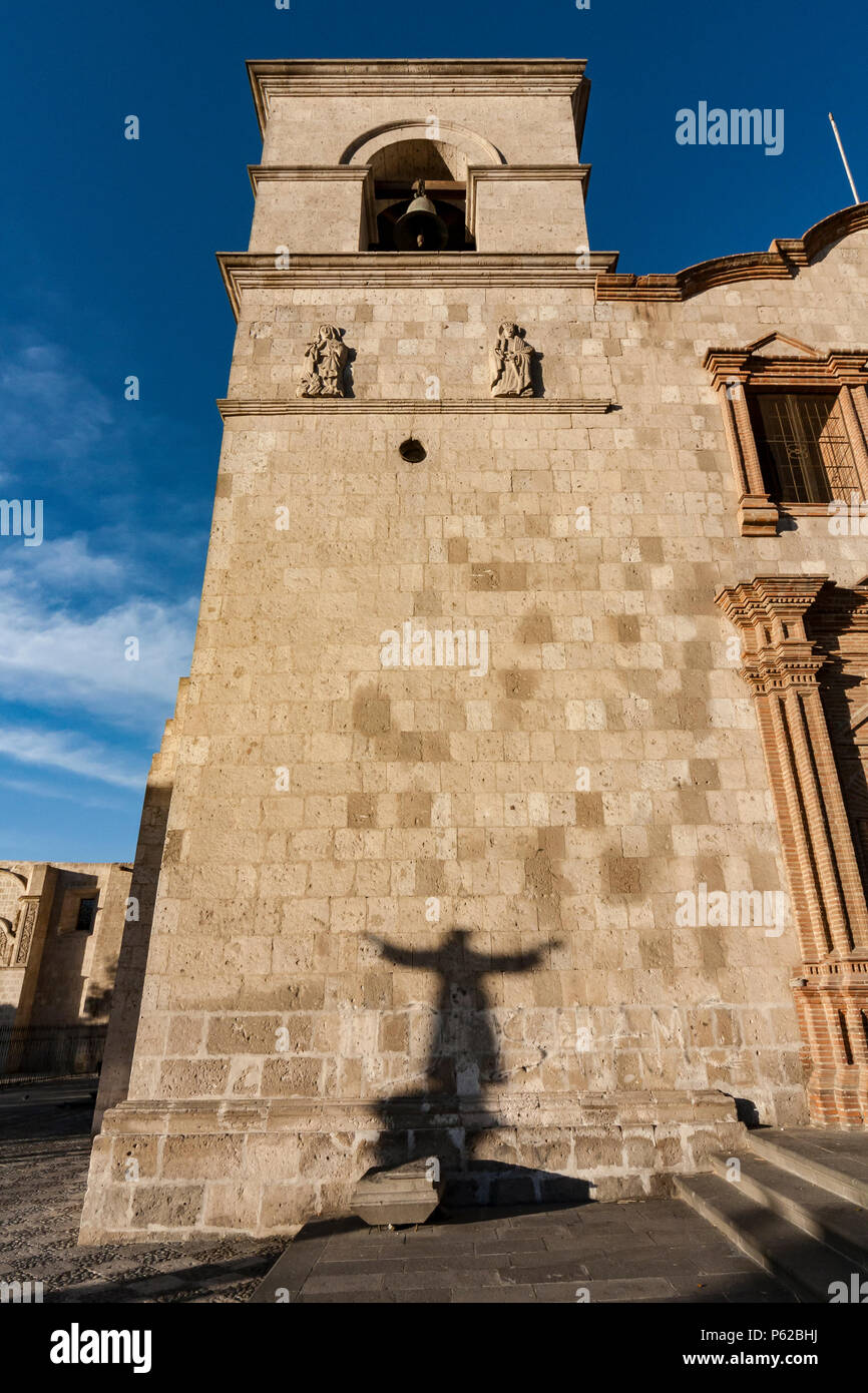 Plaza de Armas della città di Arequipa, provincia di Arequipa Foto Stock