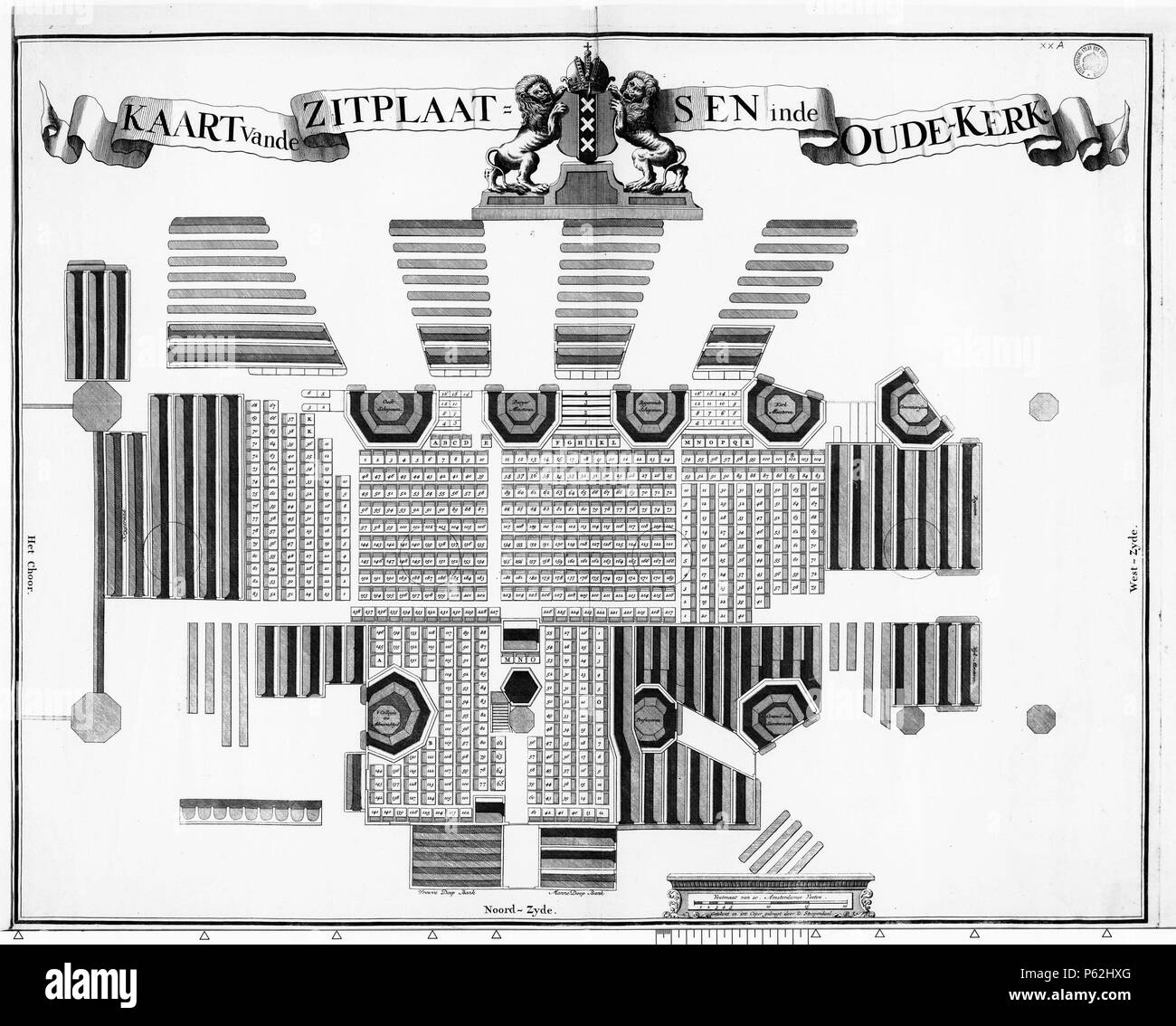 N/A. Nederlands: Beschrijving Kaart van de .........Oude Kerk plattegrond Documenttype bouwtekening Vervaardiger Stopendaal, Daniël Collectie Collectie Stadsarchief Amsterdam: bouwtekeningen Datering 1700 ca. t/m 1725 ca. Geografische naam Oudekerksplein Inventarissen http://archief.amsterdam/archief/10056 Afbeeldingsbestand 010056917285 . 1700 ca. t/m 1725 ca.. Daniel Stoopendaal (1672-1726) 410 Daniel Stoopendaal, Afb 010056917285 Foto Stock