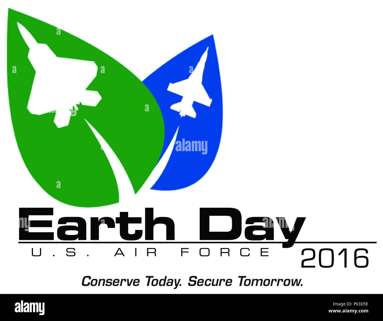 ASIA SUD-OVEST -- Air Force si impegna ogni giorno a volare, combattere e vincere, mentre anche la focalizzazione su ambiente iniziative in uno sforzo per ridurre i costi attraverso il riciclaggio e progetti di energia rinnovabile. Mentre non è sempre una priorità assoluta per alcuni aviatori, questi ambientalmente consapevole sforzi sono portato alla ribalta ogni anno il 22 aprile come il mondo celebra la Giornata della Terra. (Grafico di cortesia U.S. Air Force) Foto Stock