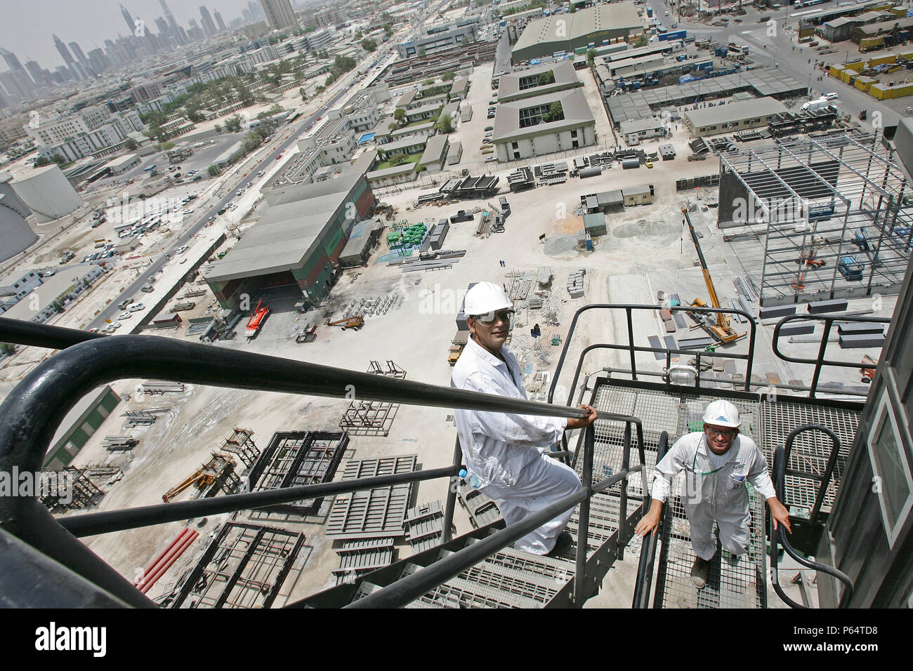 Dubai bacino di carenaggio, Jumeirah, Dubai, Emirati arabi uniti, Giugno 2007. Foto Stock