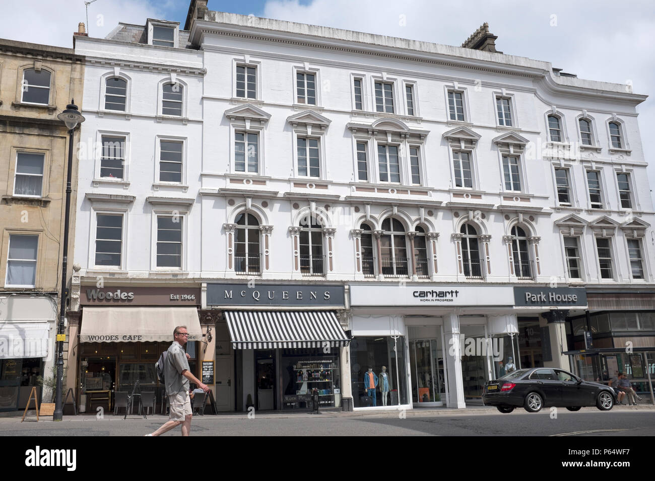 Park Street Bristol England Regno Unito Foto Stock