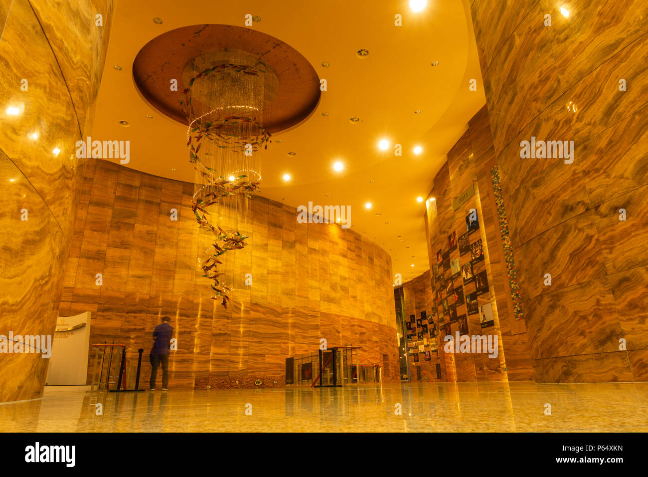 Interior design guarda risplendenti e magnifico Foto Stock