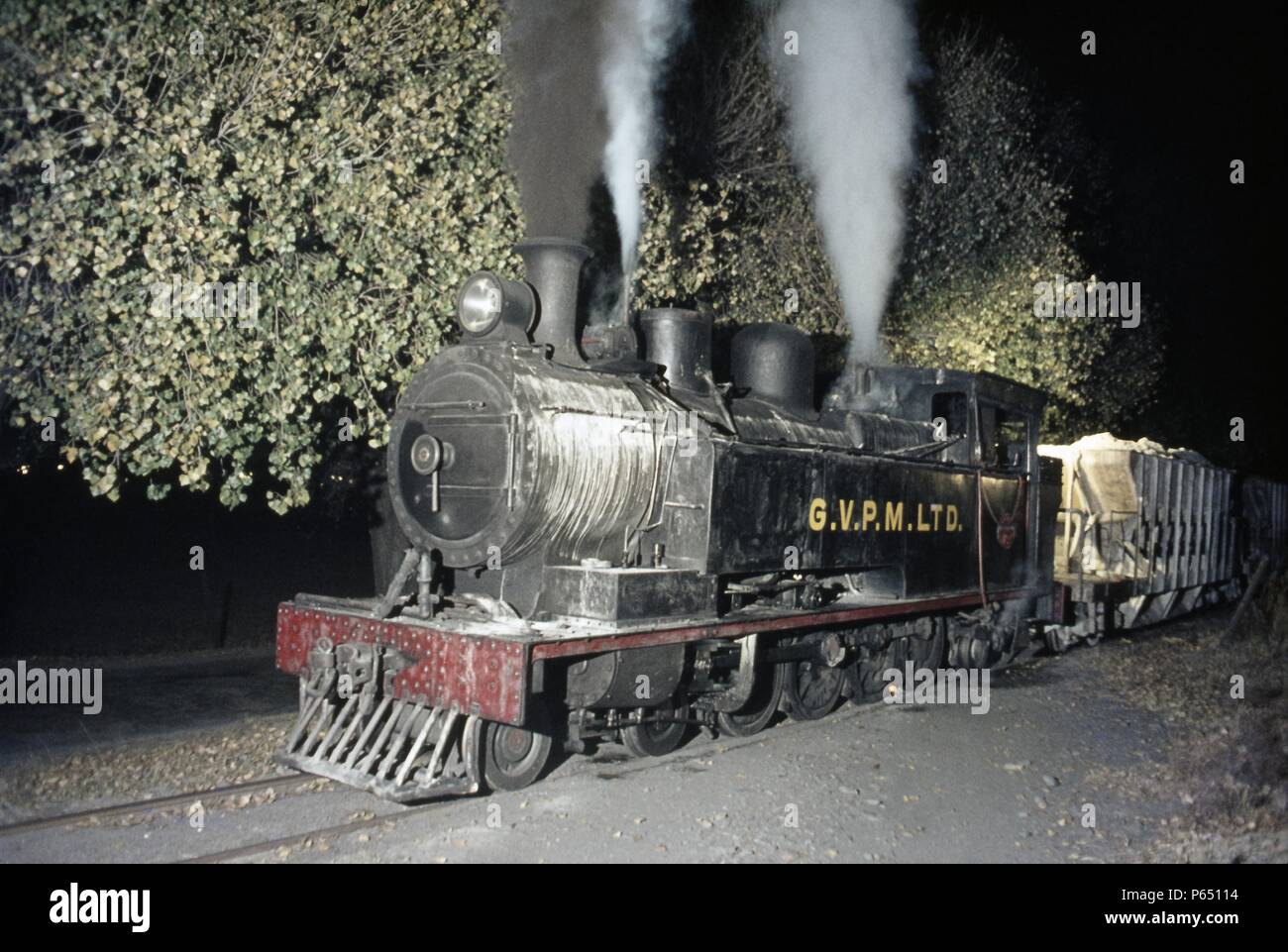Una duplica una classe 4-8-2T a Grootlevi decenza miniera d'oro a molle giovedì 7 giugno 1973. Foto Stock