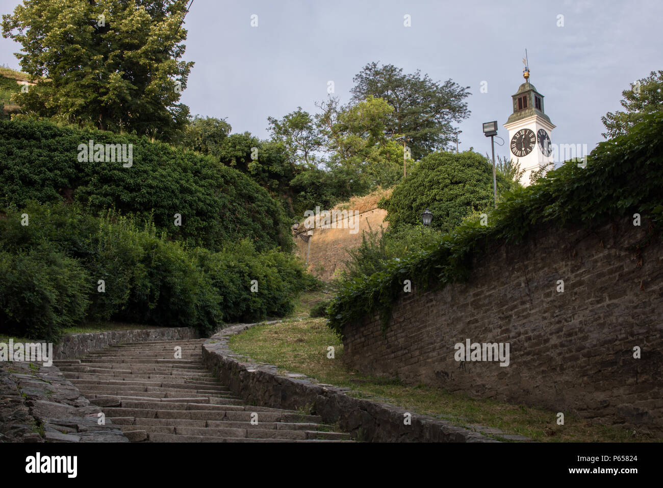 Fortezza di Petrovaradin a Novi Sad Serbia Foto Stock