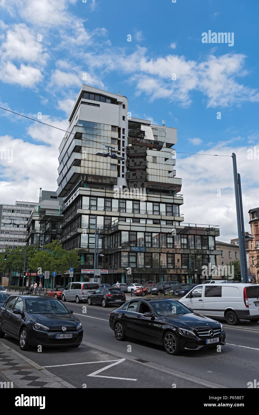 Ufficio eccezionali ed edificio commerciale a Offenbach am Main, Hesse, Germania Foto Stock