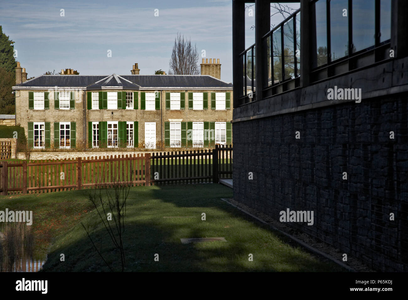 Nuovo sviluppo residenziale di Cambridge, Regno Unito Foto Stock