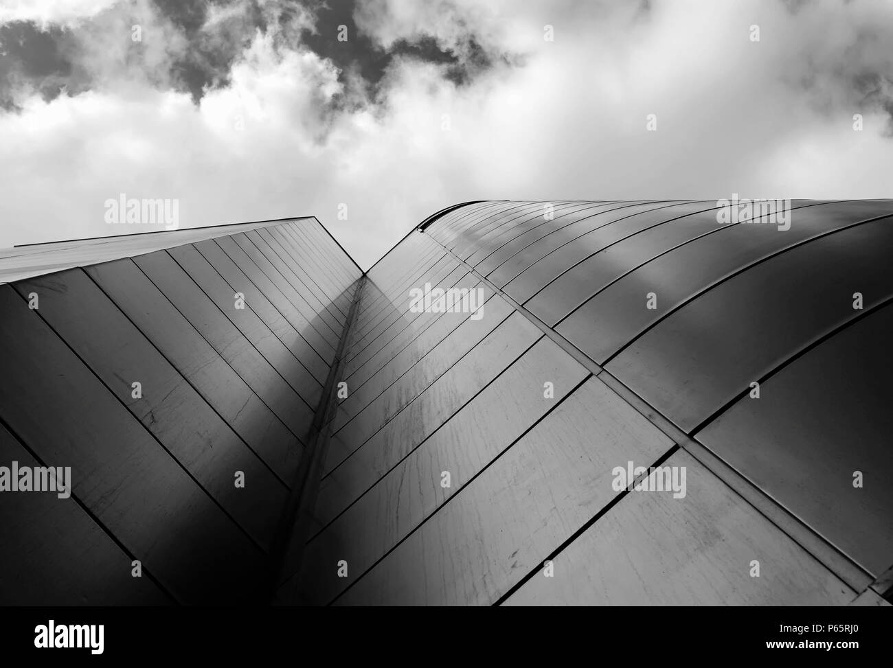 Swan Lane parcheggio auto edificio, London, Regno Unito Foto Stock