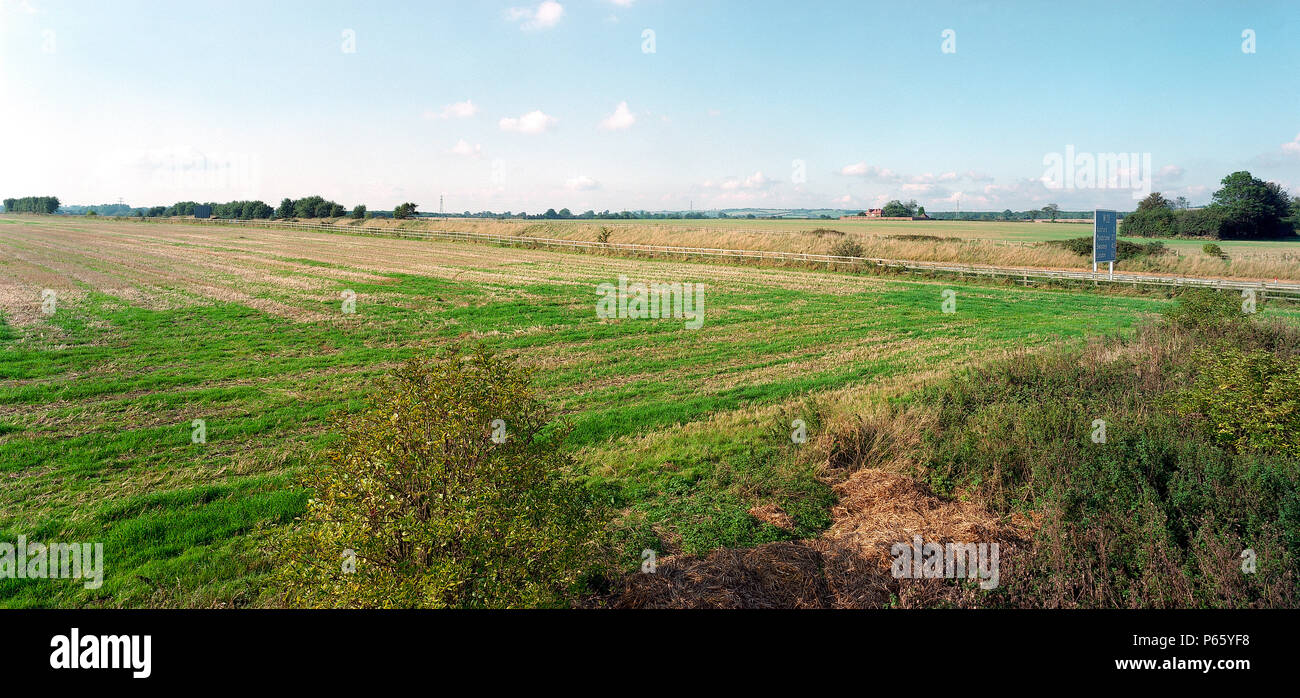 Percorso del Channel Tunnel Rail Link. Shepway, Kent, Regno Unito. Foto Stock