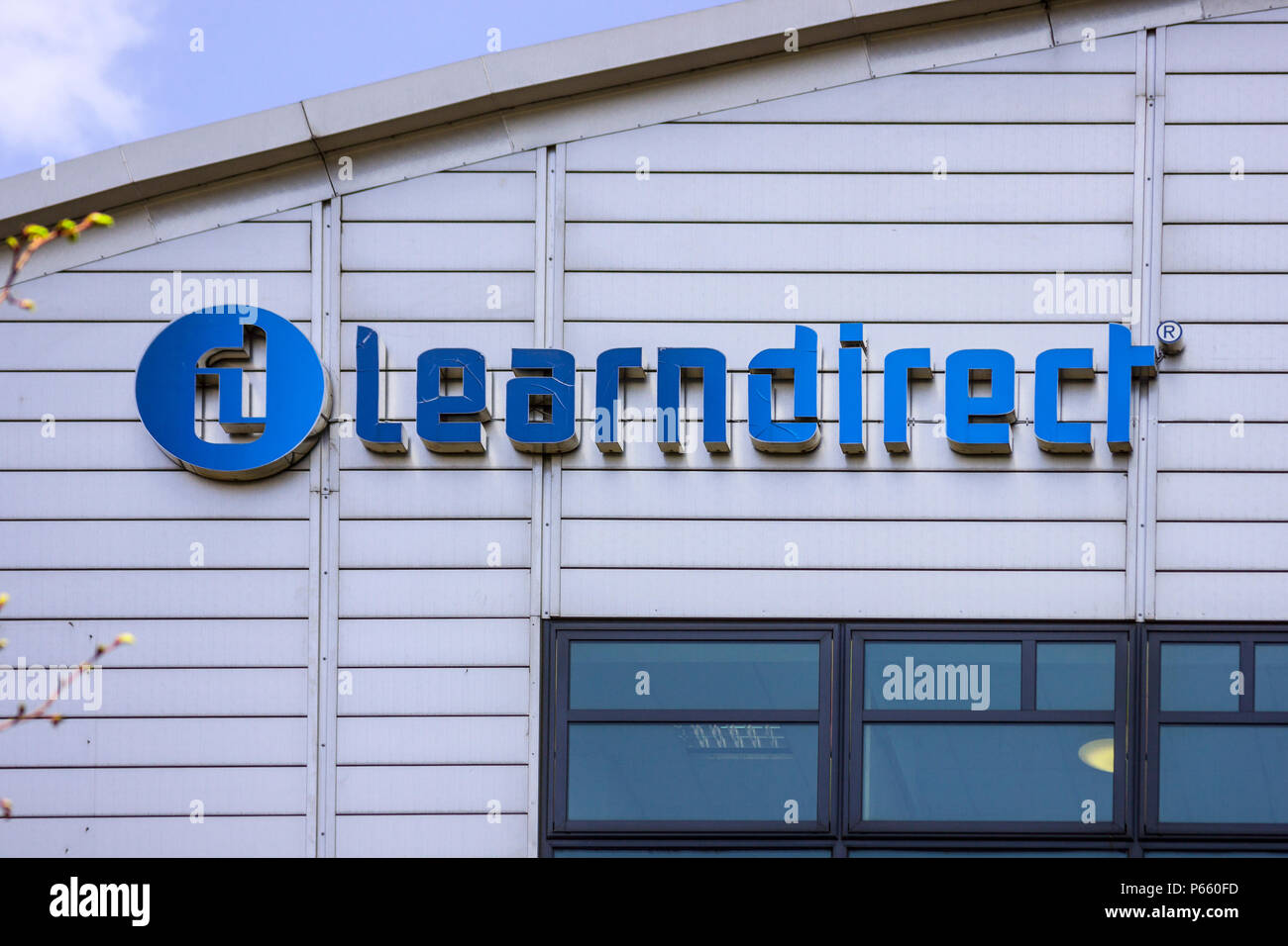 Learndirect, competenze e formazione Foto Stock