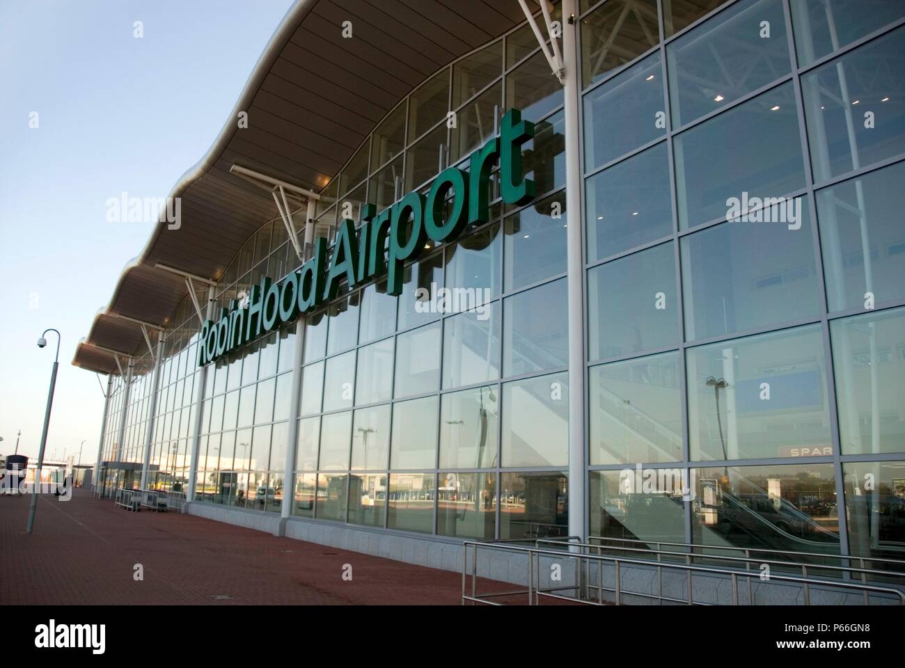 L'Aeroporto Robin Hood, Doncaster, Regno Unito Foto Stock