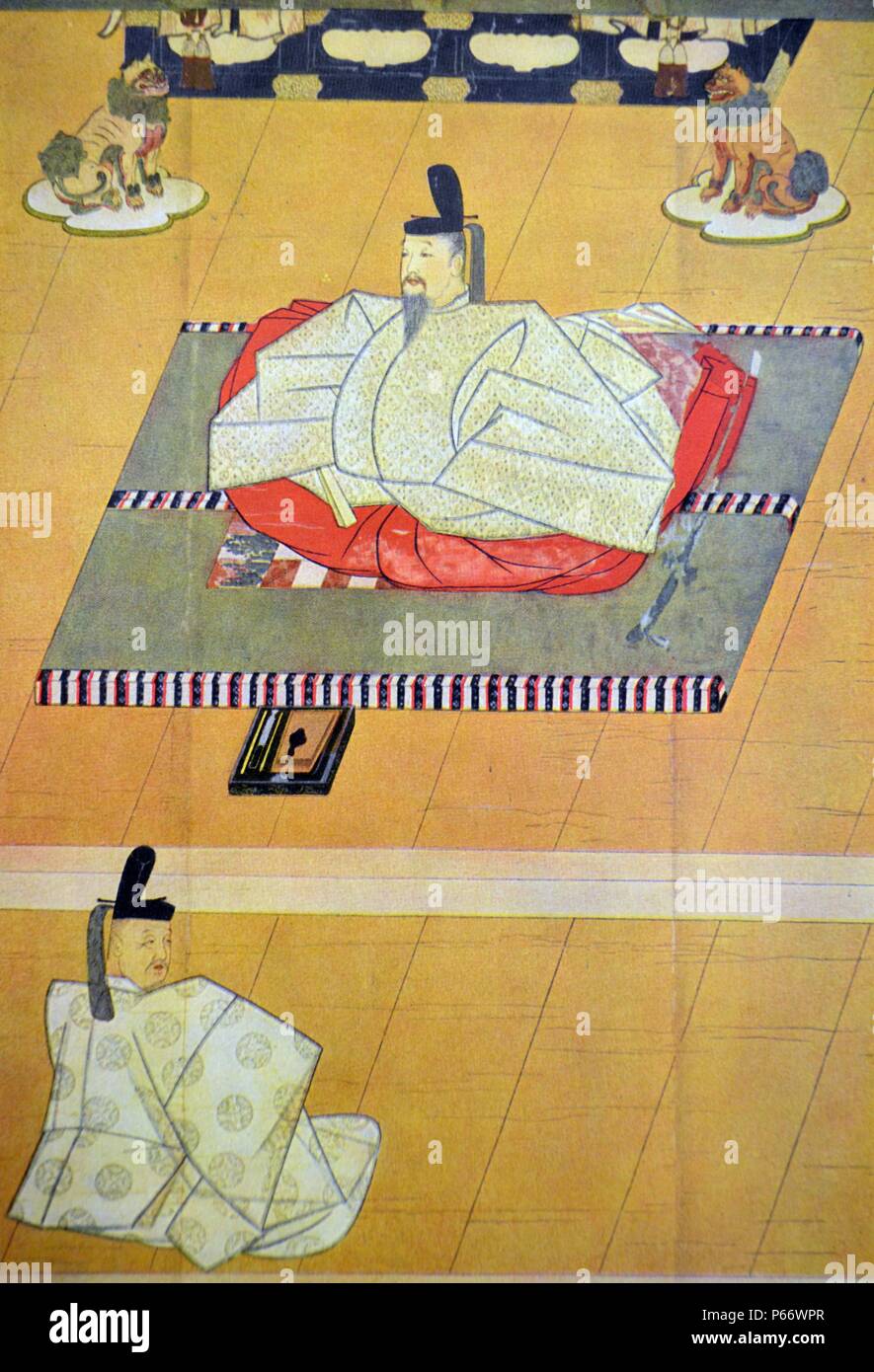 Go-Gaigo imperatore del Giappone nato 1288, governata 1318-1339 Foto Stock