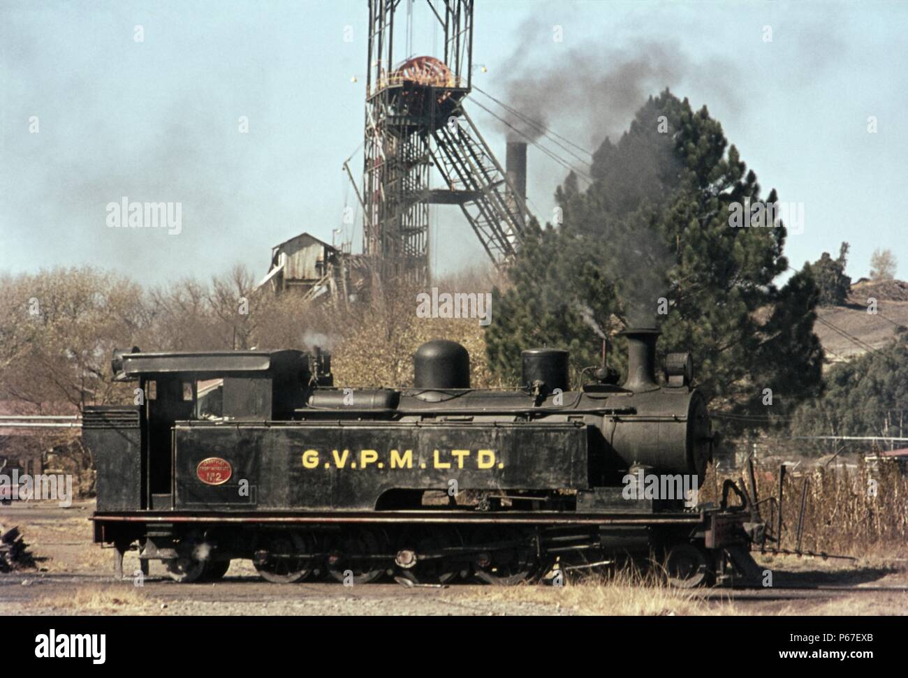 A Grootlevi decenza miniera d'oro a duplicazioni di Glasgow Classe A 4-8-2T si impegna le sue faccende workaday nel giugno 1973. Foto Stock