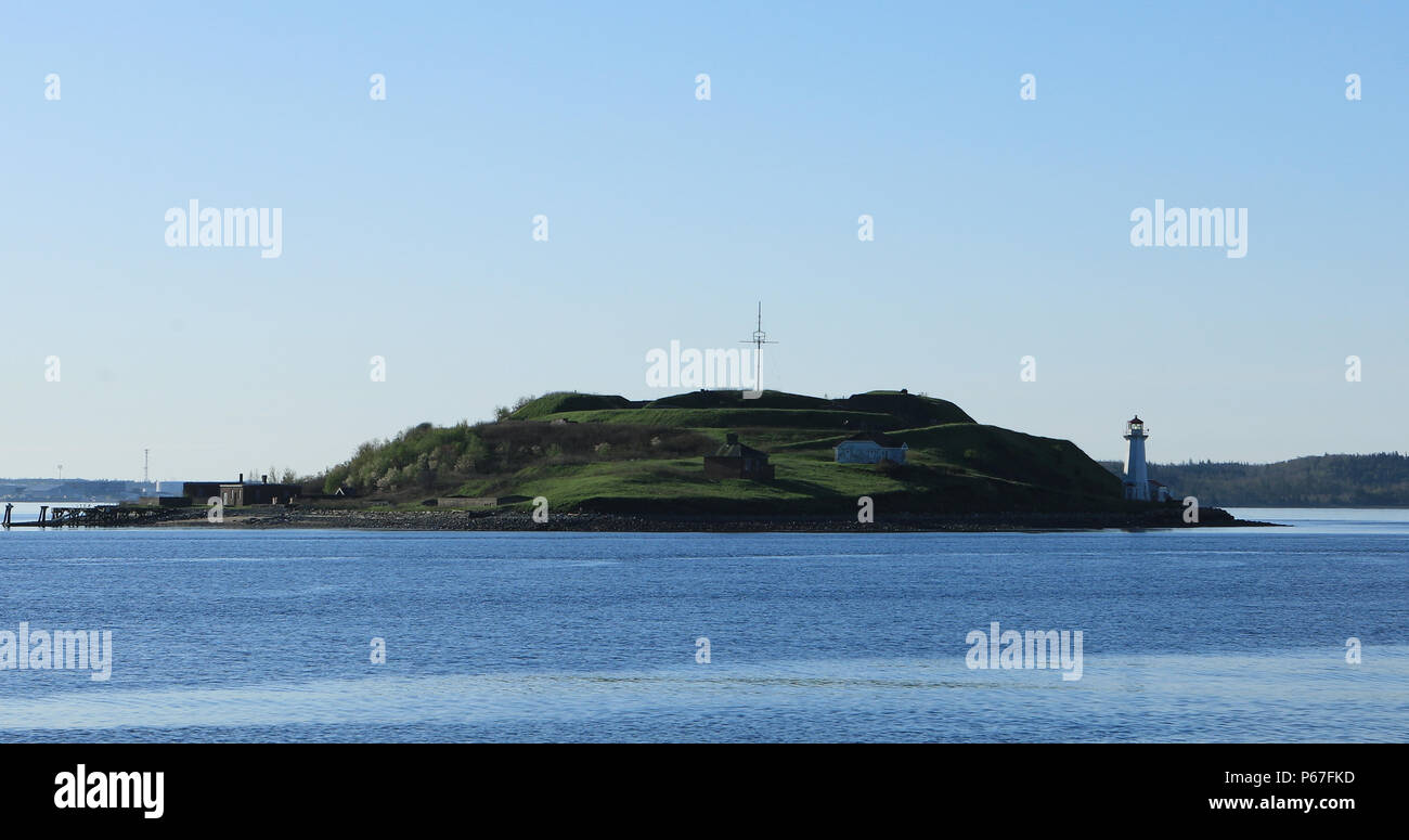 Il Georges Isola di Halifax, Nova Scotia, Canada Foto Stock