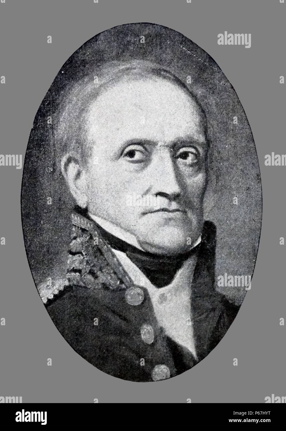 Ritratto del duca di Wellington. Maresciallo di Campo Arthur Wellesley; primo duca di Wellington; (1769 - 14 settembre 1852); soldato britannico e più Foto Stock
