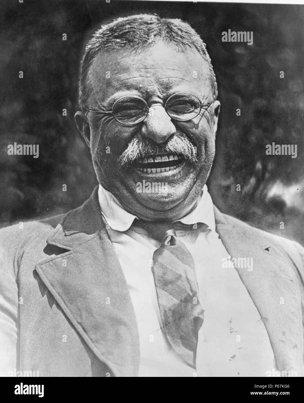 Presidente Theodore Roosevelt. Roosevelt era un autore americano, naturalista, explorer, storico e politico che ha servito come il ventiseiesimo Presidente degli Stati Uniti Foto Stock