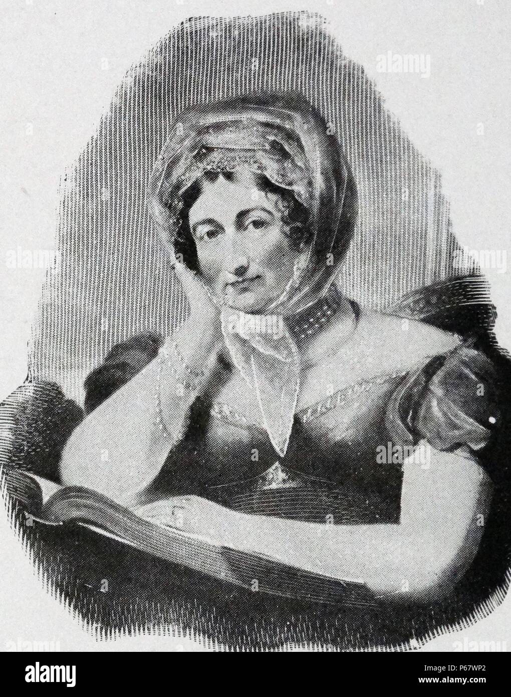 La regina Carolina di Gran Bretagna 1820 Foto Stock