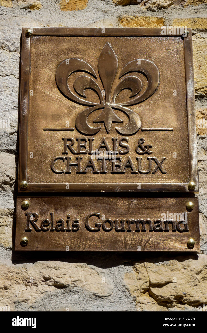 Pierre Orsi ristorante, Lione, Francia Foto Stock