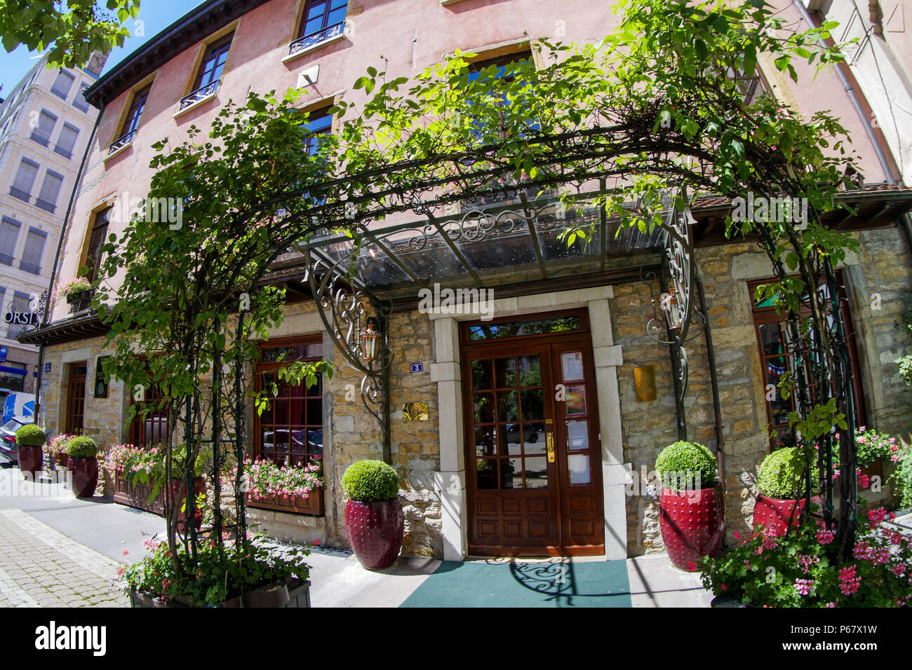 Pierre Orsi ristorante, Lione, Francia Foto Stock