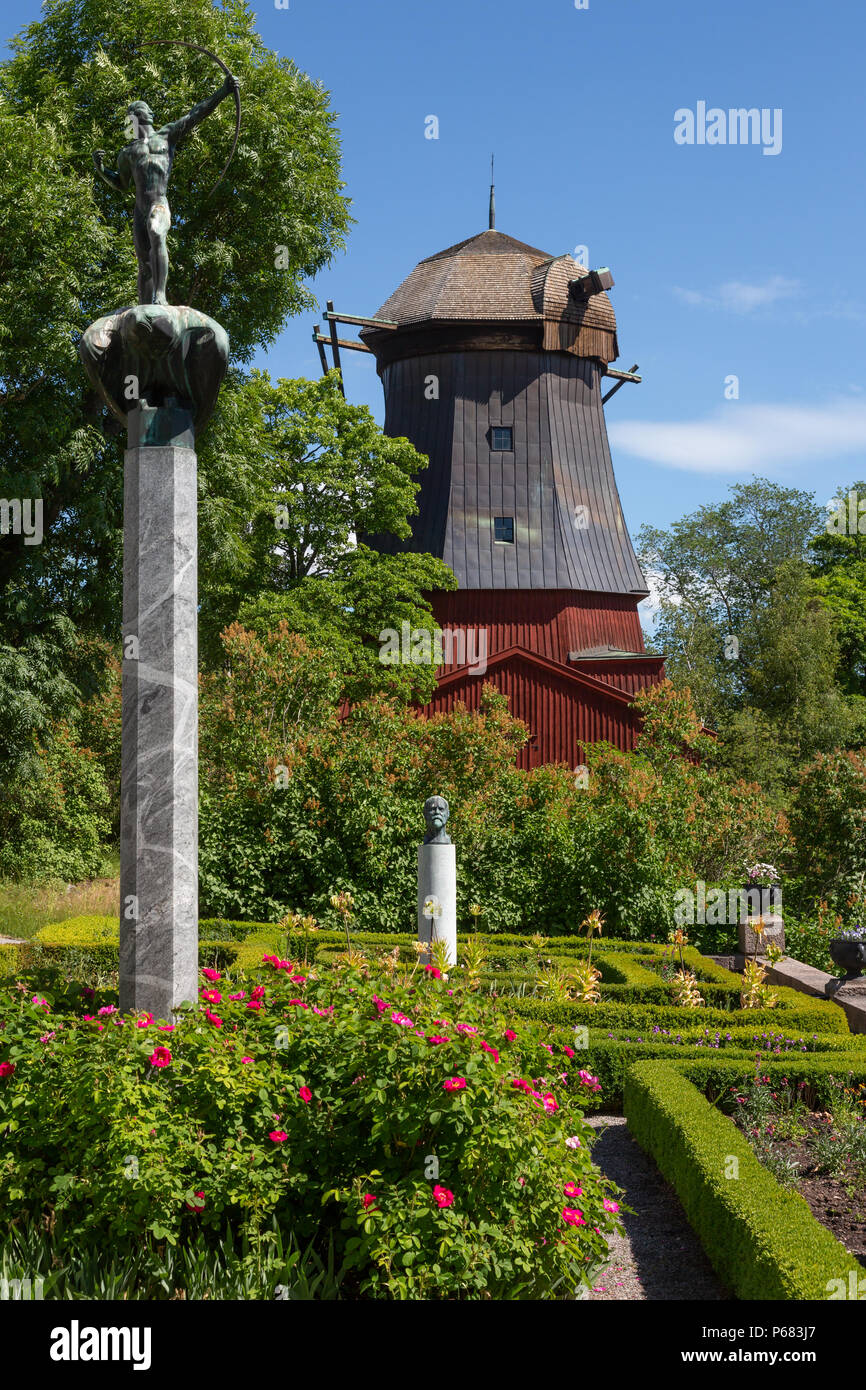 Prins Eugens giardino, Waldemarsudde, Djurgarden, Stoccolma, Svezia Foto Stock