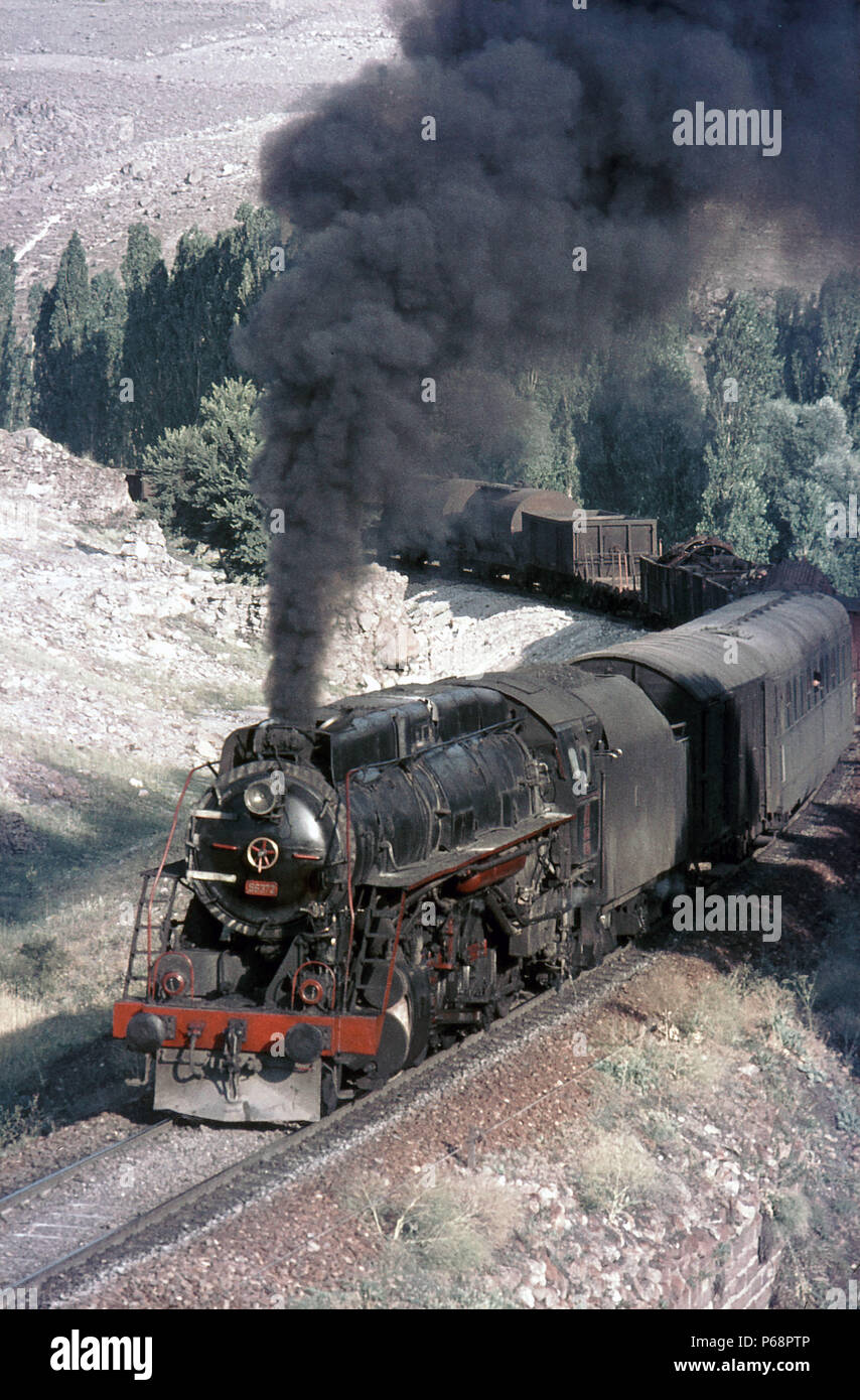 Turco della ferrovia No.45202 è stato uno dei American S160 Classe 2-8-0s costruito per il servizio degli alleati durante la Seconda Guerra Mondiale. Cinquanta di questi motori sono passati a T Foto Stock