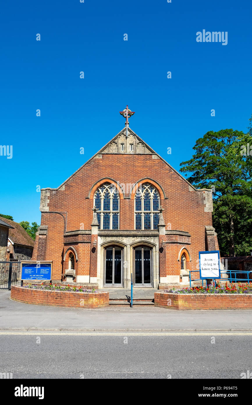 Chiesa Metodista di Amesbury WILTSHIRE REGNO UNITO Foto Stock