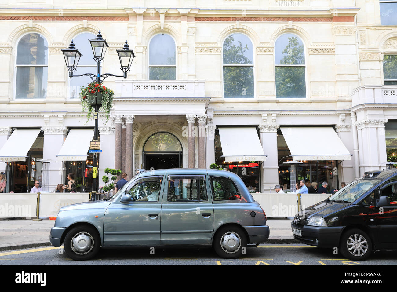 Ristorante gusto presso il rinnovato Grand Hotel su Colmore Row, a Birmingham il distretto commerciale, nel West Midlands, Regno Unito Foto Stock