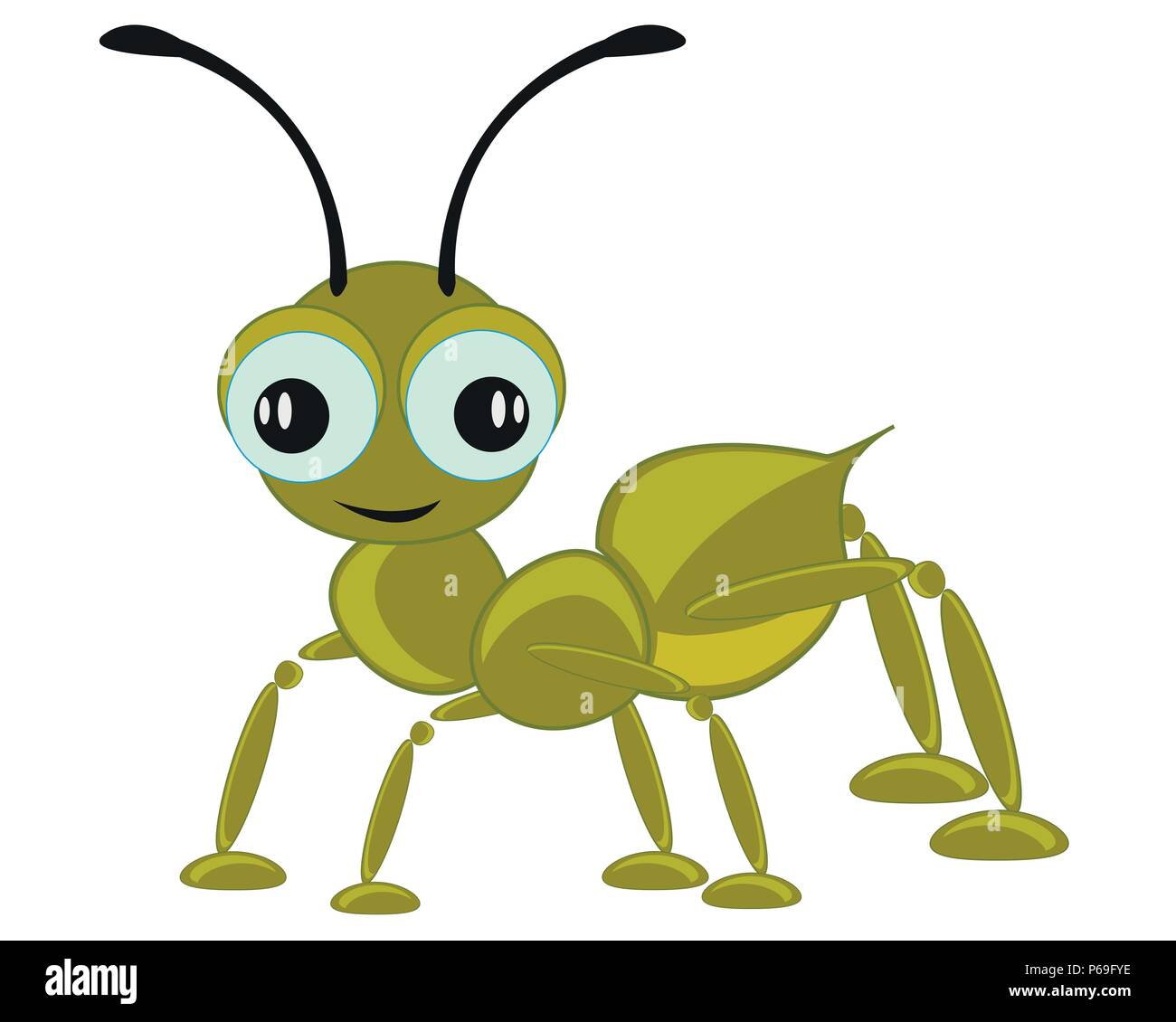 Cartoon insetto ant Illustrazione Vettoriale