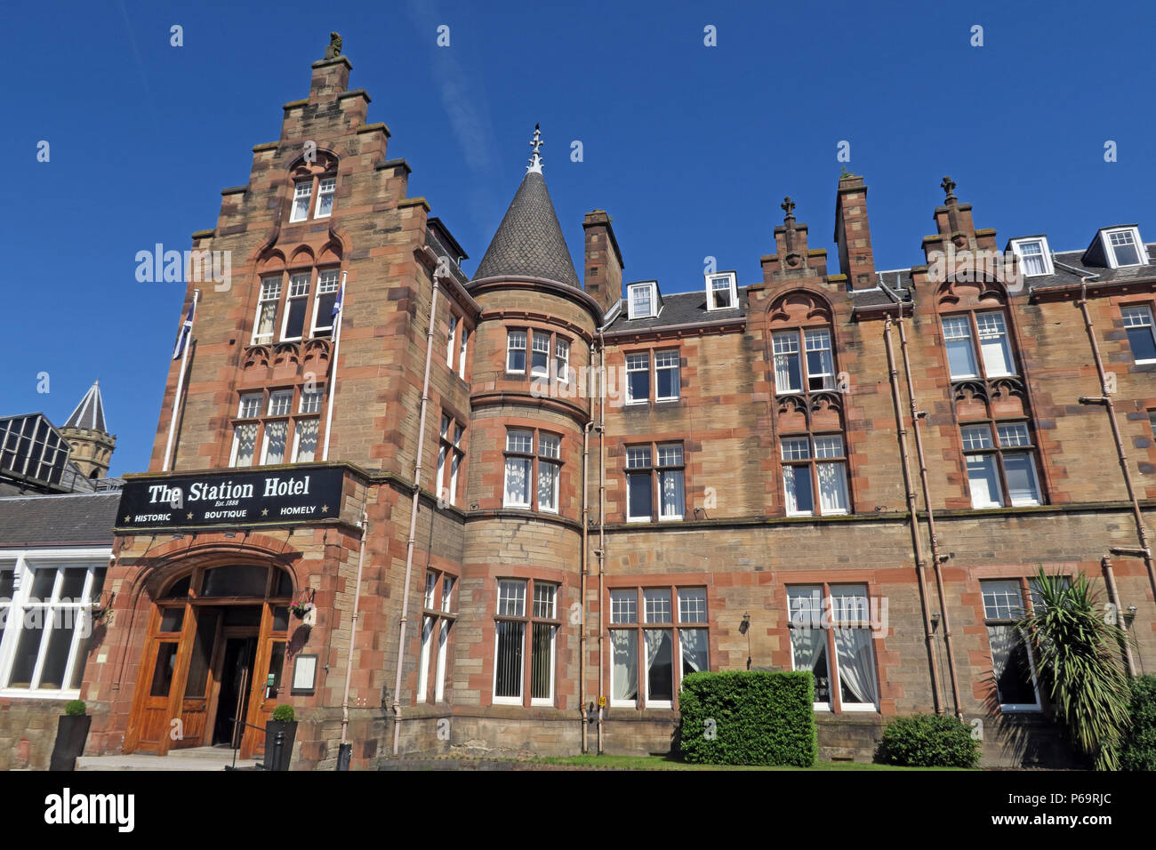 Station Hotel, 1 St Leonard, Perth, Scozia, Regno Unito, PH2 8EGLI Foto Stock