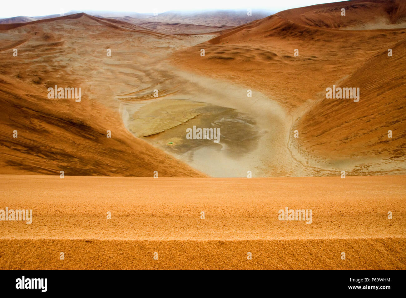 Dune del deserto. Forme naturali. L'armonia della natura Foto Stock