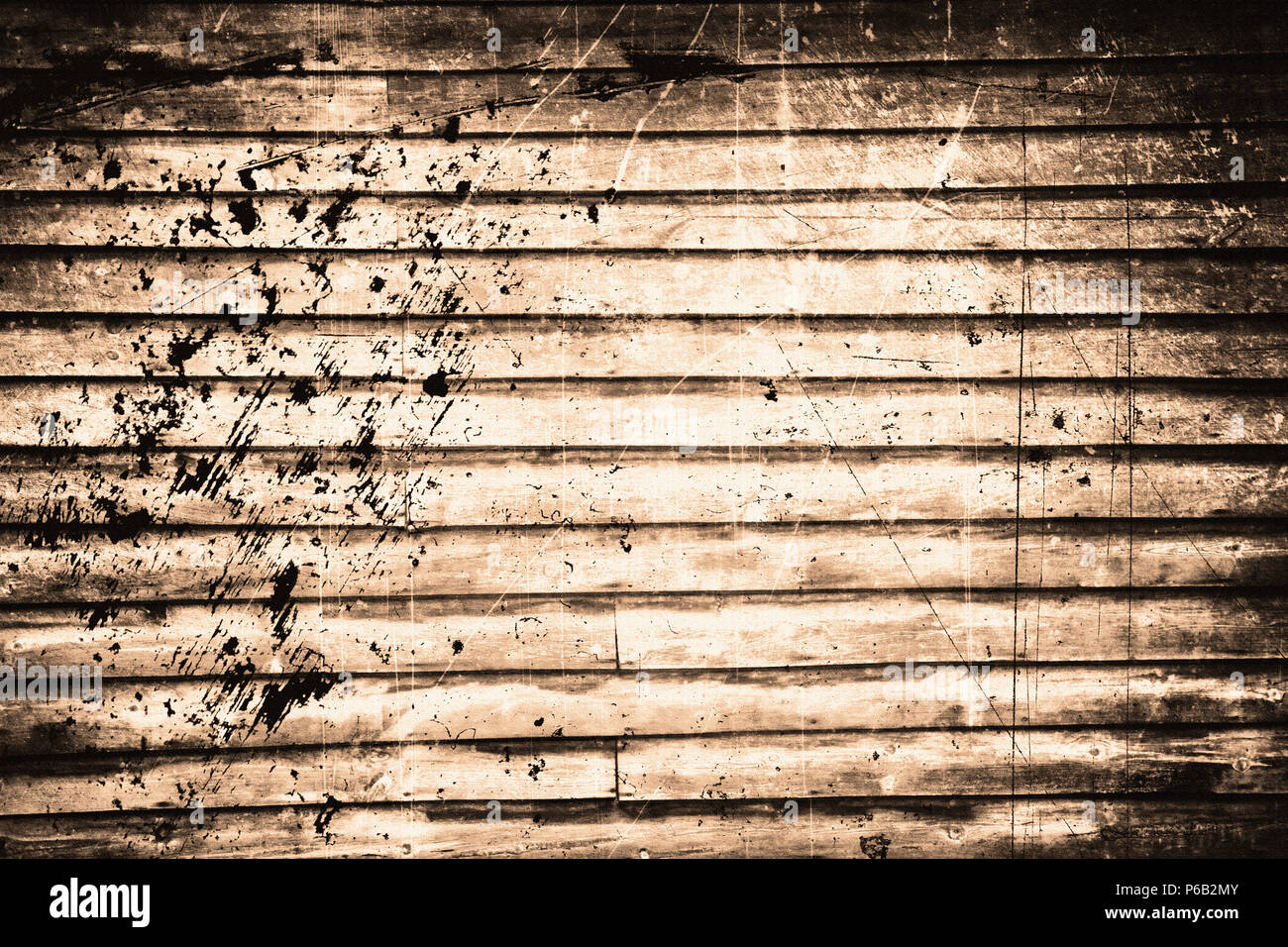 Un'immagine di sfondo in legno Foto Stock