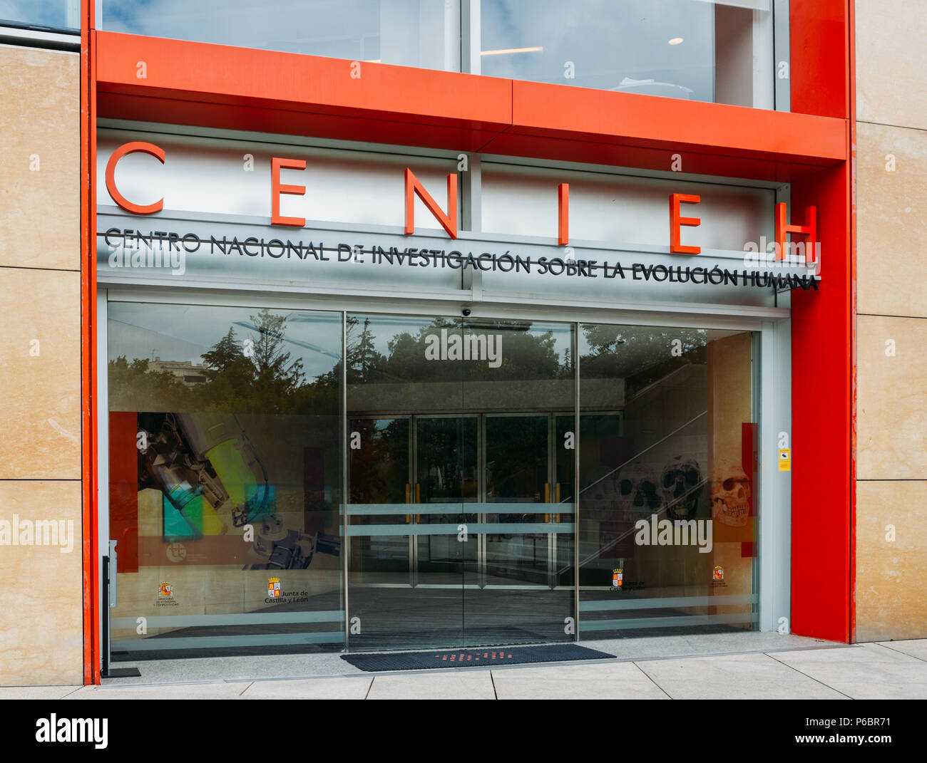 Evoluzione umana Research Center - Centro Nacional de Investigacion sobre la Evolucion Humana, CENIEH Foto Stock